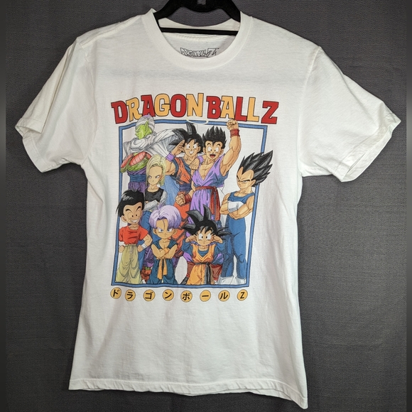 Dragon Ball Z White Tshirt S Unisex - Picture 2 of 9